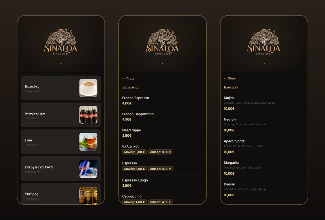 QR Digital Menu